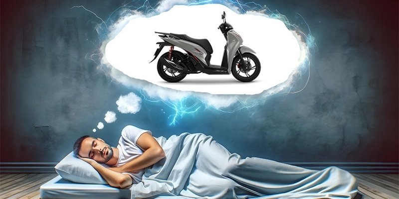 Nằm mơ mất xe máy đánh con gì con số may mắn